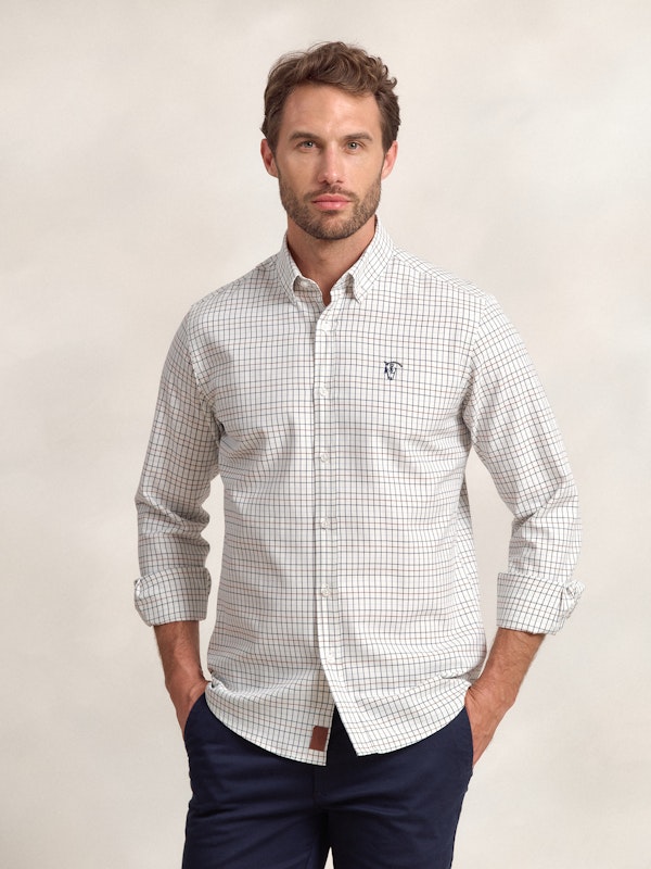 Chemise à Carreaux Solana | Marino