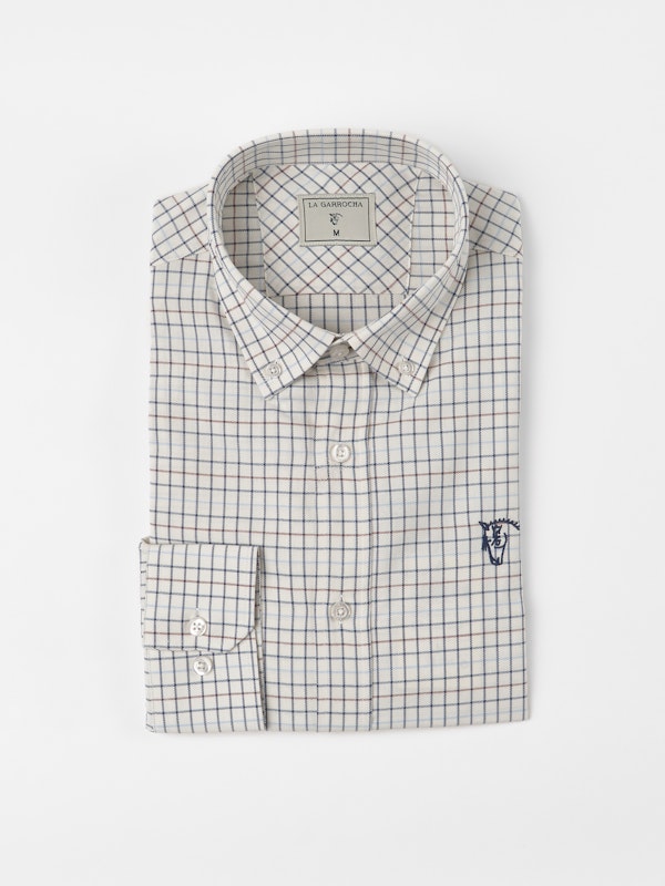 Chemise à Carreaux Solana | Marino