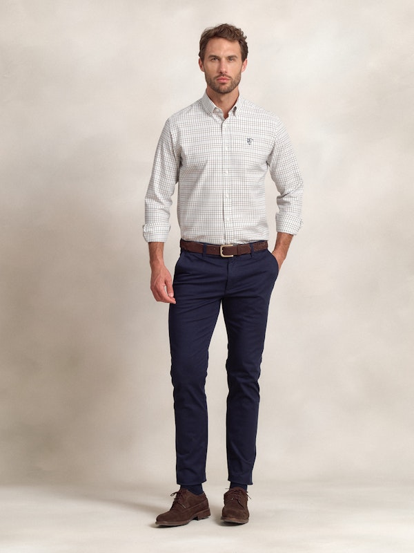 Chemise à Carreaux Solana | Marino