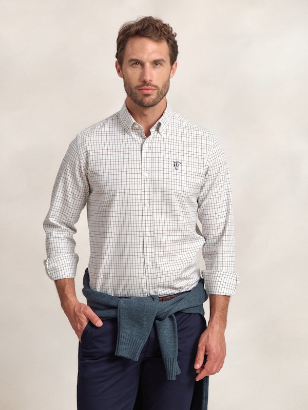 Chemise à Carreaux Solana | Marino