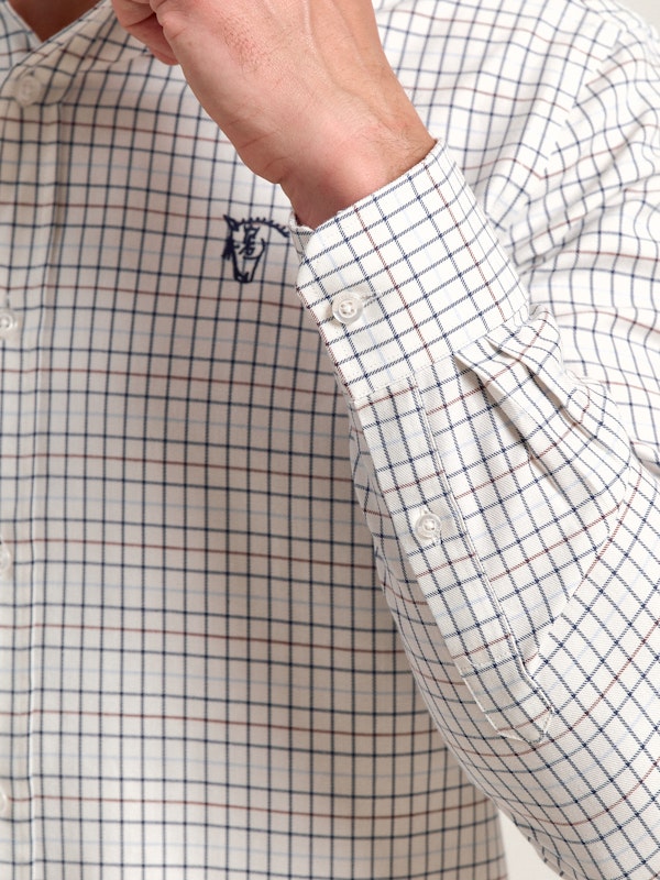 Chemise à Carreaux Solana | Marino