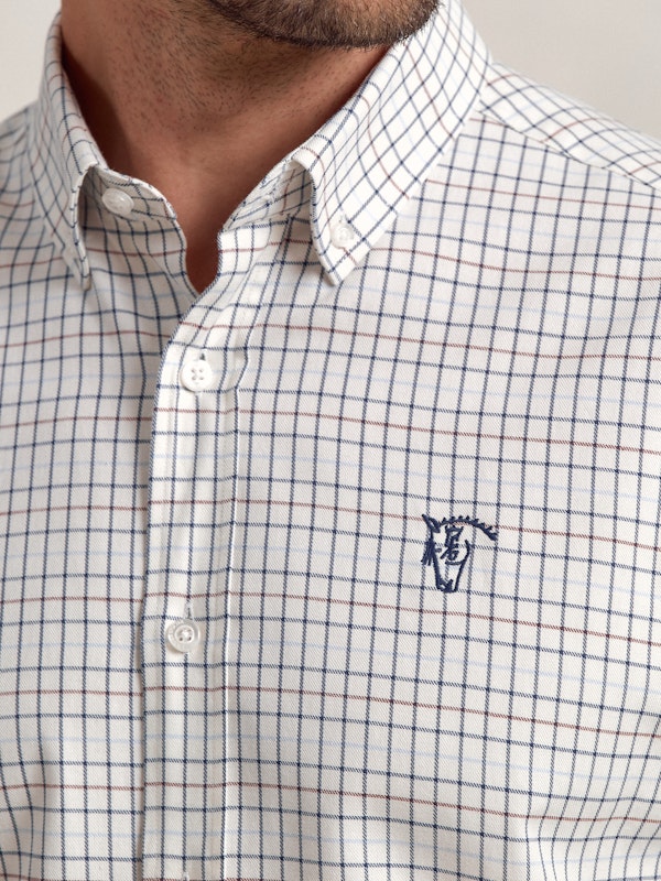 Chemise à Carreaux Solana | Marino