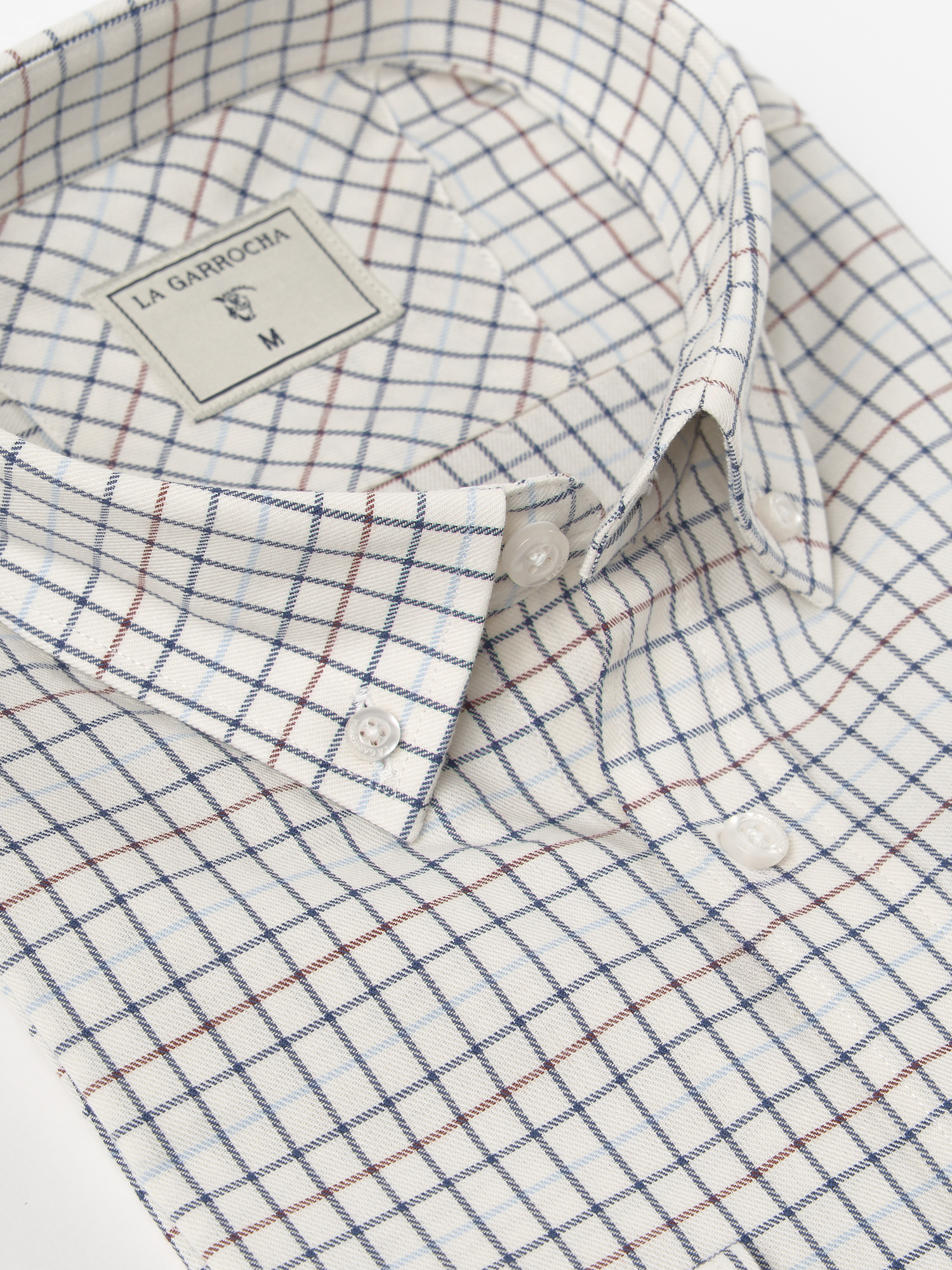 Camisa Cuadros Solana | Marino