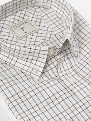 Camisa Cuadros Solana | Marino