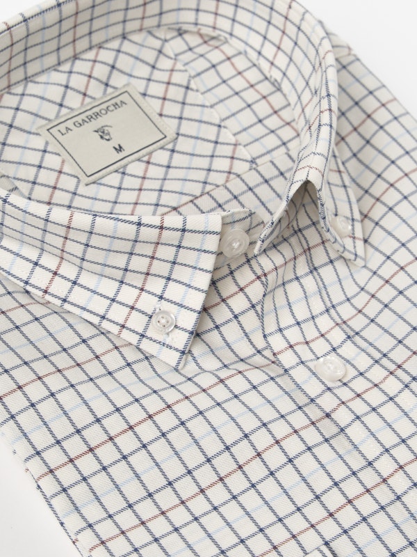 Camisa Xadrez Solana | Marino