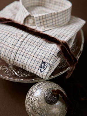 Camisa Cuadros Solana | Marino