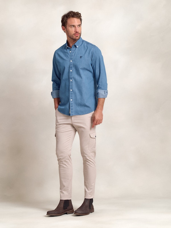 Chemise en Denim | Azul