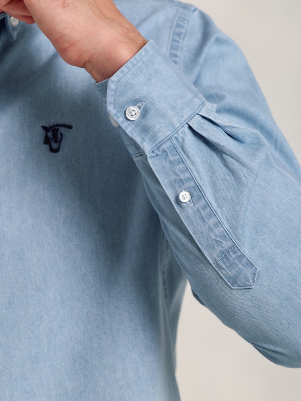 Chemise en Denim | Azul Claro