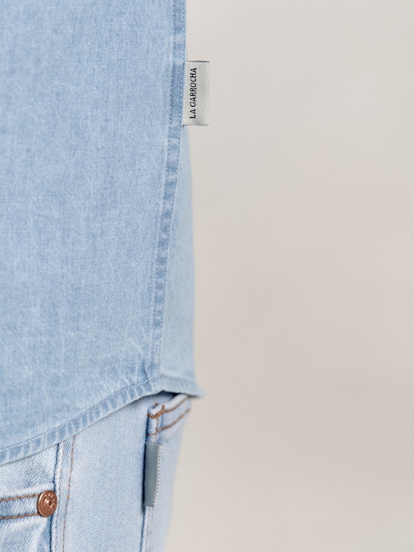 Chemise en Denim | Azul Claro