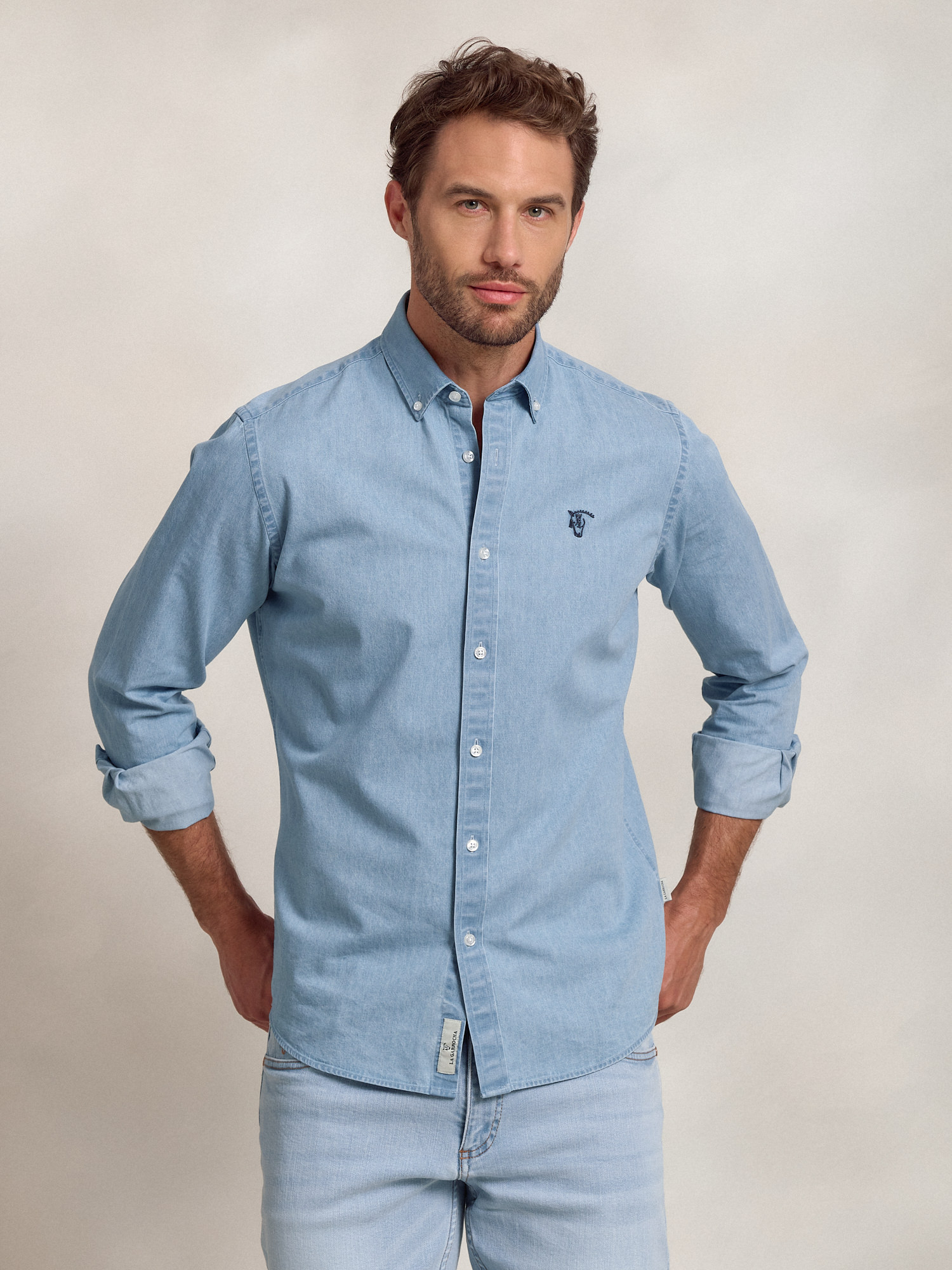 Chemise en Denim | Azul Claro