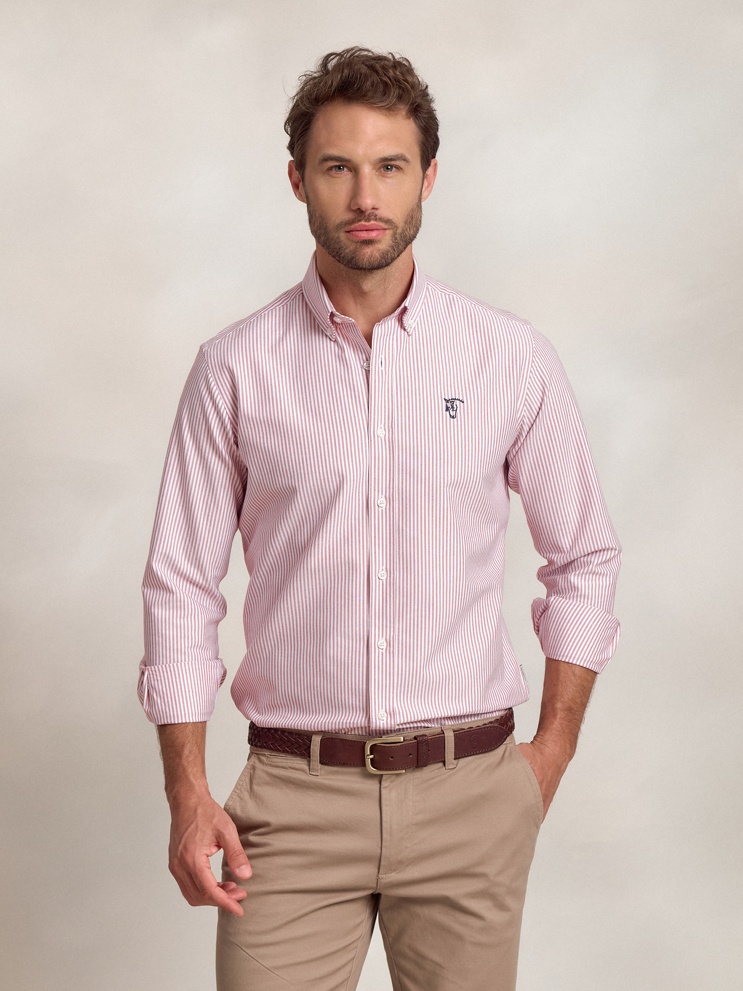Chemise Oxford à Rayures | Tinto