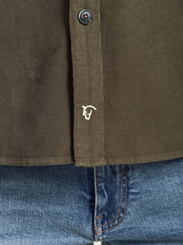 Chemise en Velours avec Poches | Caza