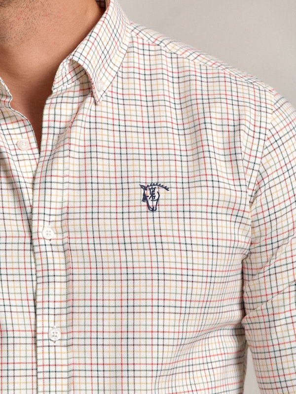 Chemise à Carreaux Fins | Verde