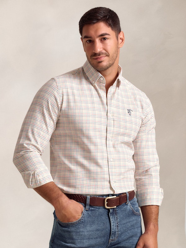 Chemise à Carreaux Fins | Verde