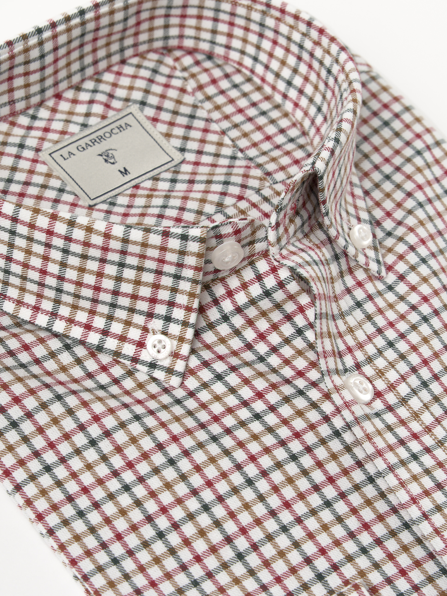Camisa Cuadros Mini | Burgundy