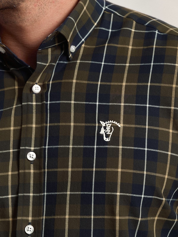 Chemise à Carreaux Tartán | Vert