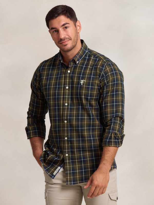 Chemise à Carreaux Tartán | Vert