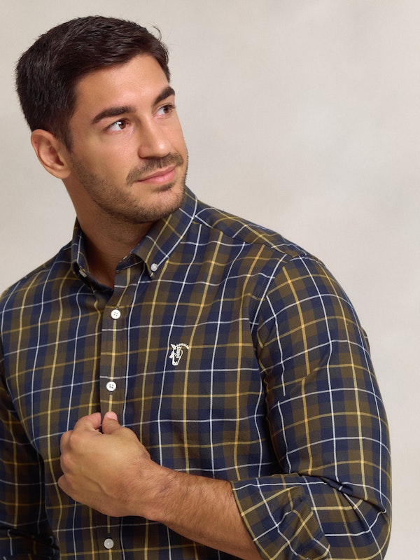 Chemise à Carreaux Tartán | Vert