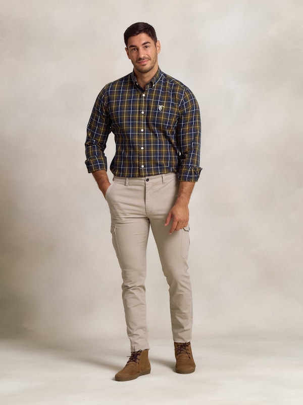 Chemise à Carreaux Tartán | Vert