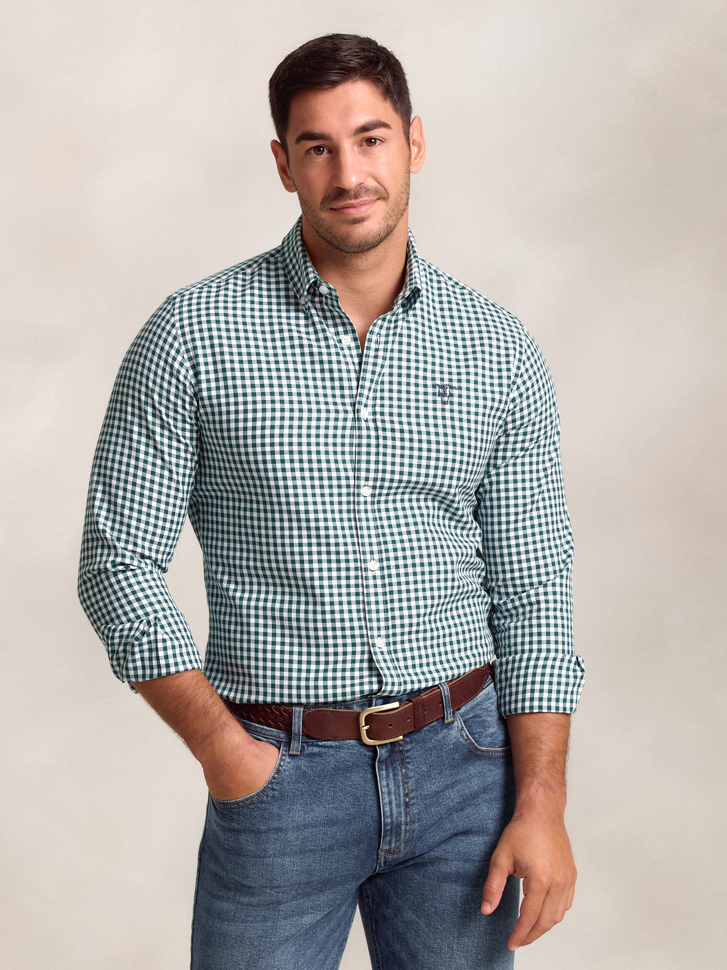 Camisa Cuadro Vichy Viella | Egeo