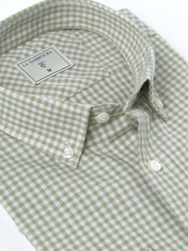  Chemise Viella à Petits Carreaux Vichy | Salvia
