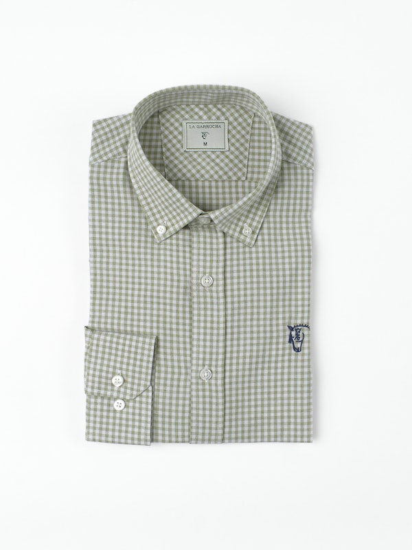  Chemise Viella à Petits Carreaux Vichy | Salvia