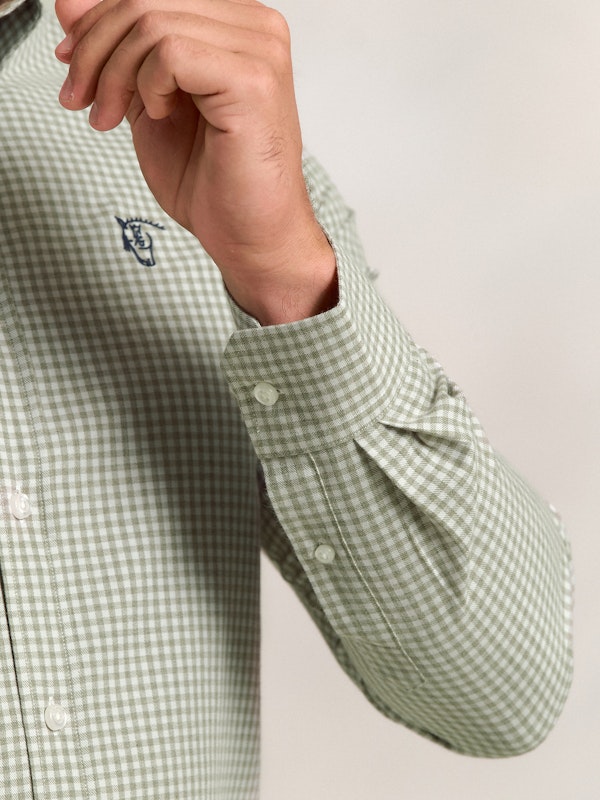  Chemise Viella à Petits Carreaux Vichy | Salvia