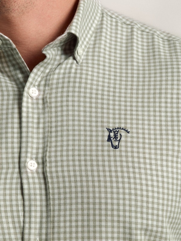  Chemise Viella à Petits Carreaux Vichy | Salvia