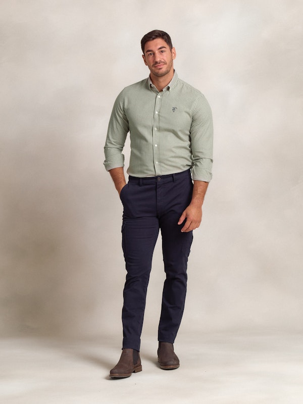  Chemise Viella à Petits Carreaux Vichy | Salvia