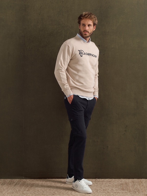 Sweat-shirt Equestrian | Nude