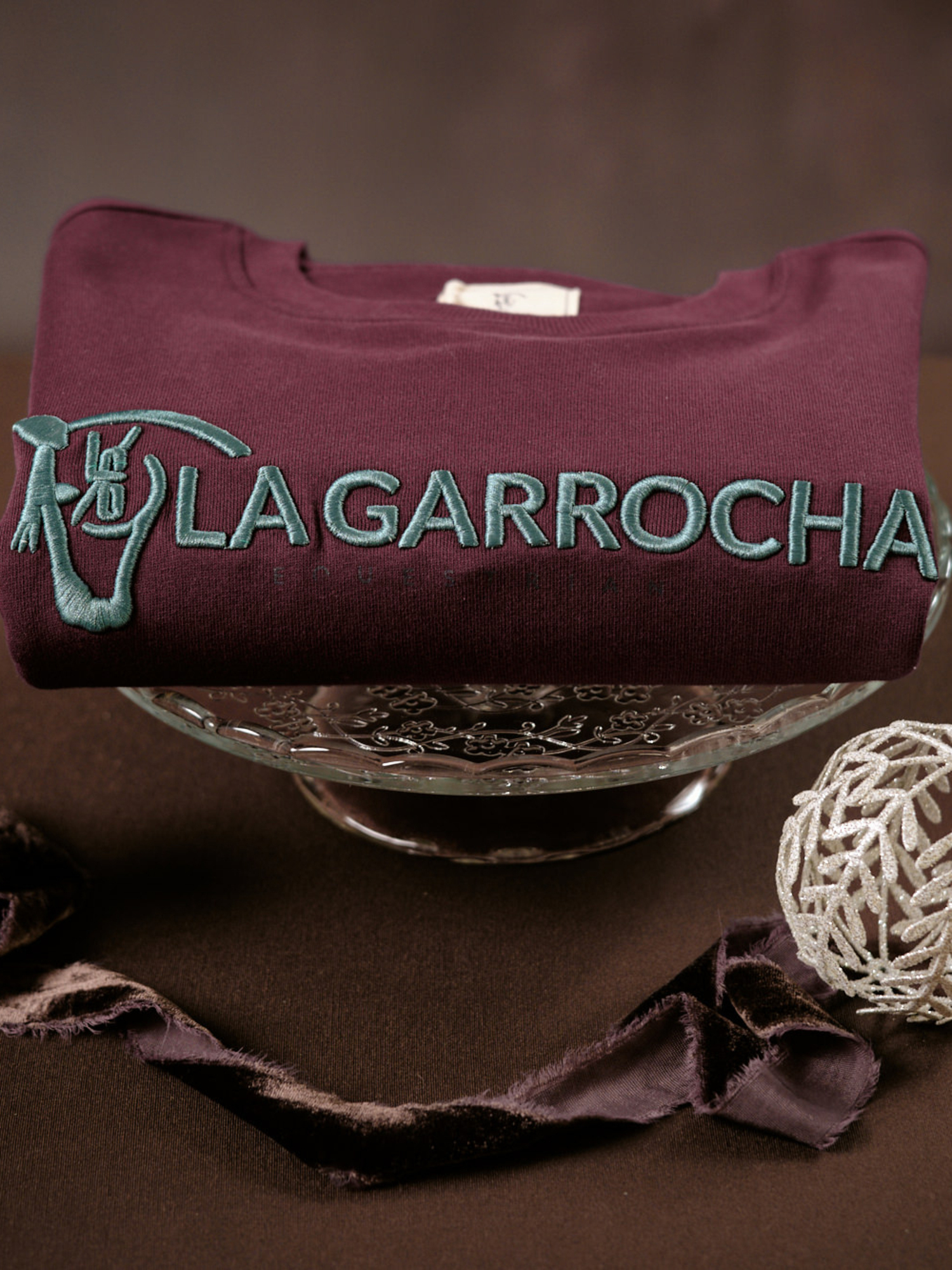 Sweatshirt Equestrian | Mulberry