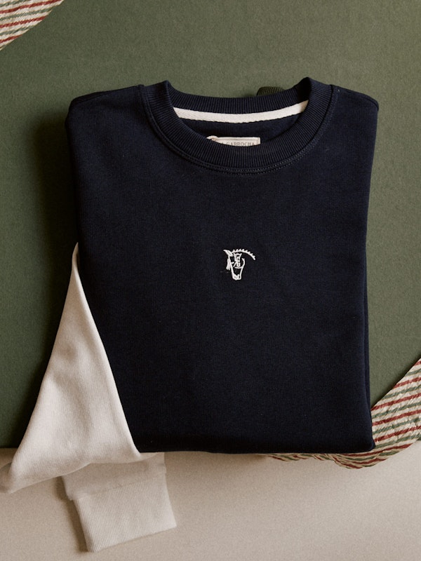 Multicolor Crew Neck Sweatshirt | Marino