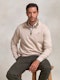 Detail Half-Zip Sweatshirt | Nude