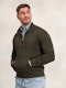 Half-Zip Brand Sweatshirt | Caza