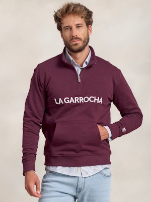 Sweatshirt de meio zíper Brand | Mulberry