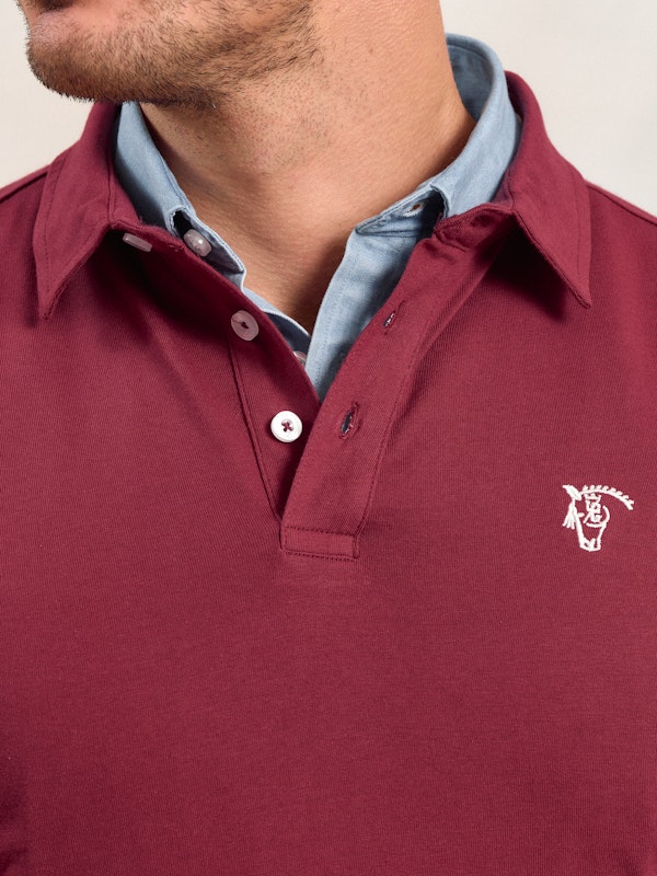 Polo Basique | Burgundy