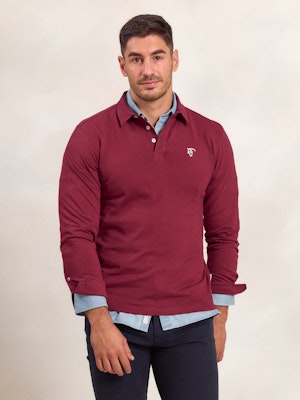 Basic Polo | Burgundy