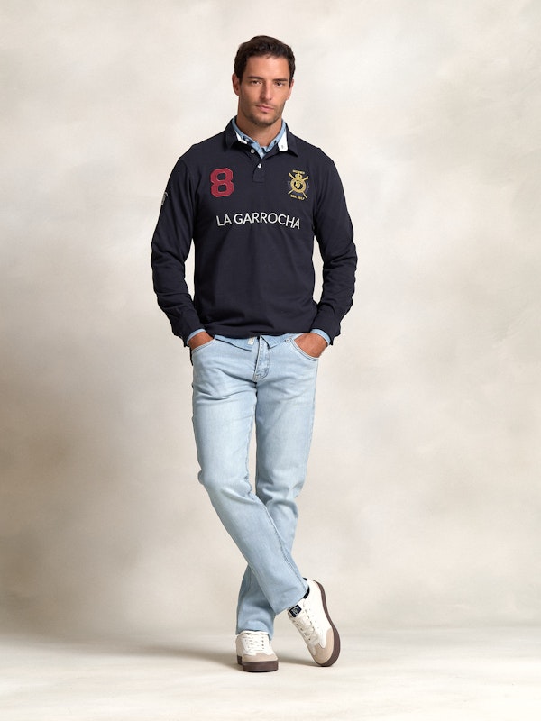 Polo à Patches | Marino