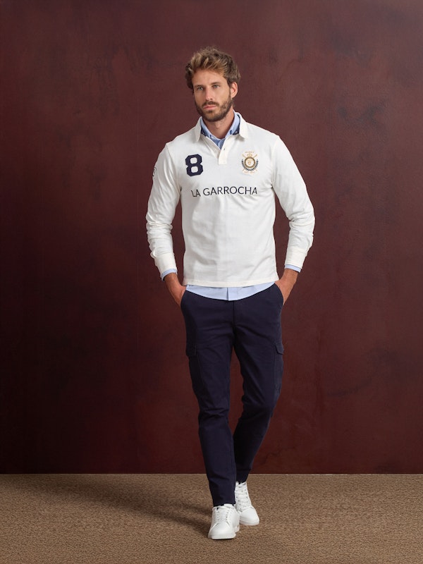 Polo à Patches | Crudo