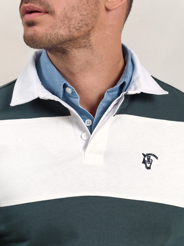 Polo Rayé avec Numéro | Egeo