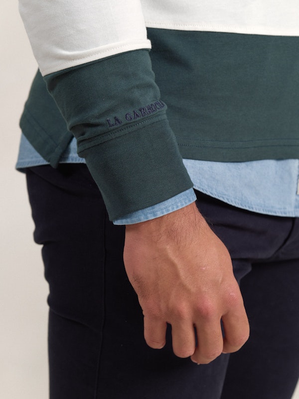 Polo Rayé avec Numéro | Egeo