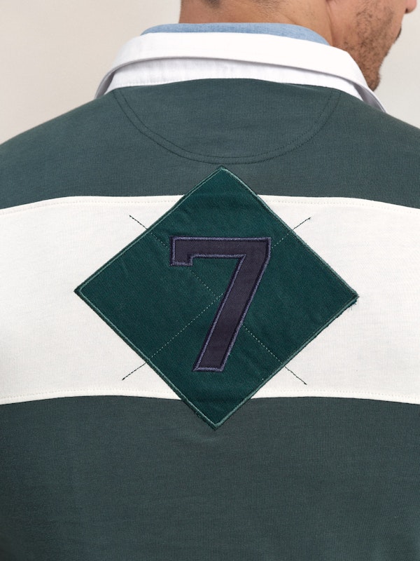 Polo Rayé avec Numéro | Egeo