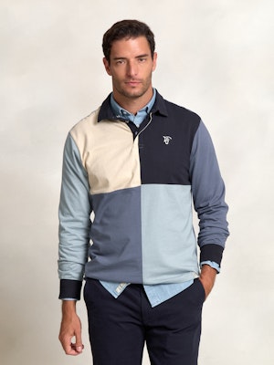 Polo Multicolorido | Marino