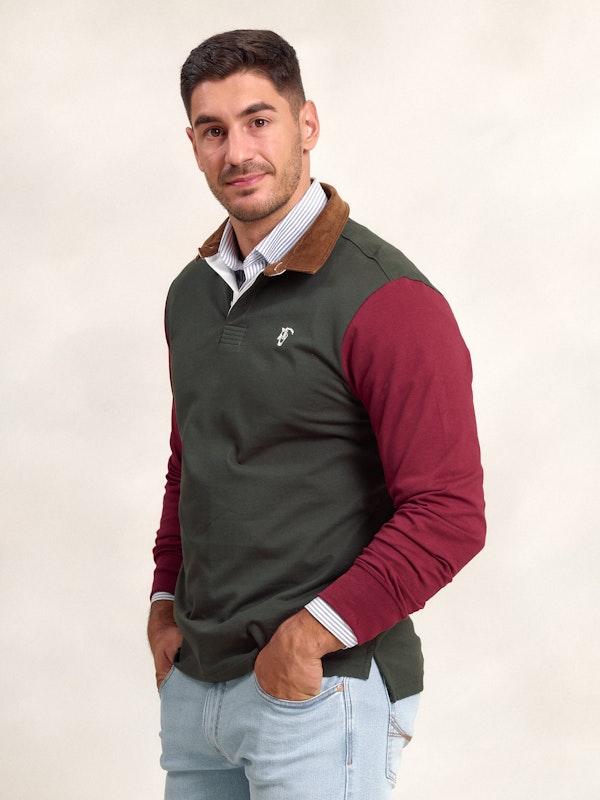Polo à col Côtelé | Abeto