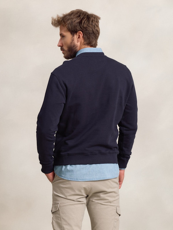 Sweat-shirt Ethnique | Marino