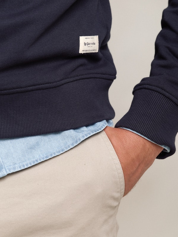 Sweat-shirt Ethnique | Marino