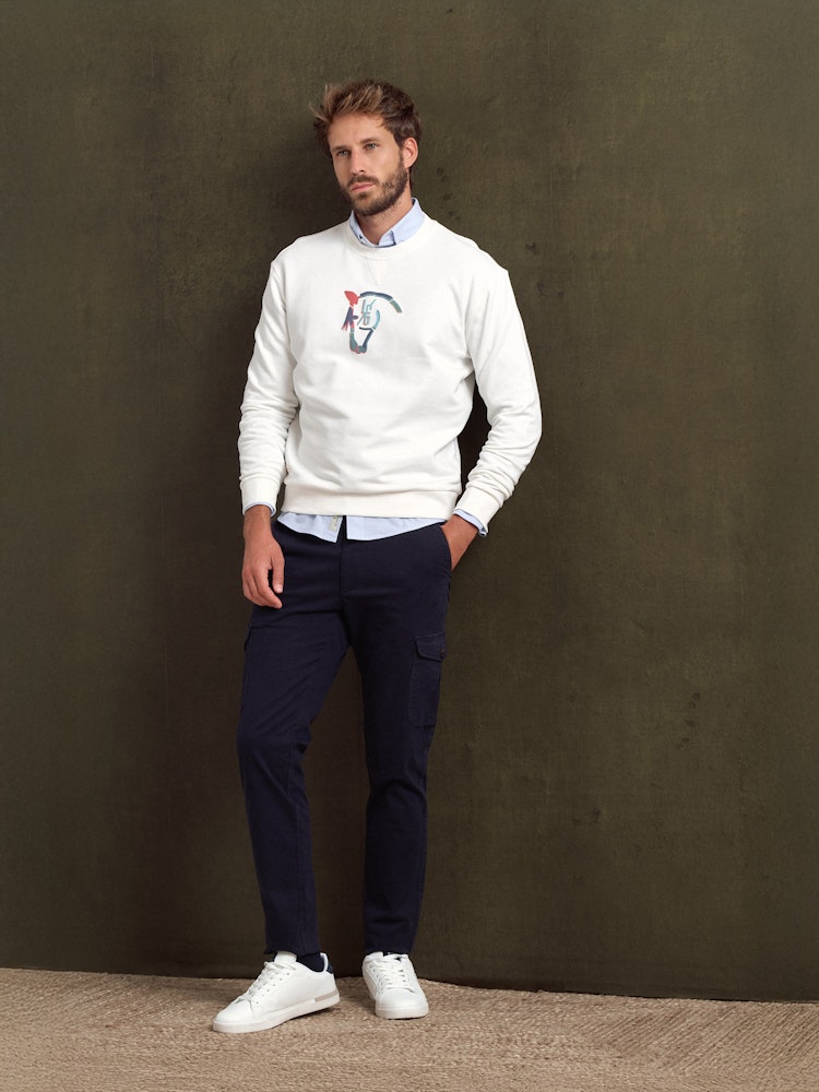 Sudadera Siam Crudo de hombre La Garrocha