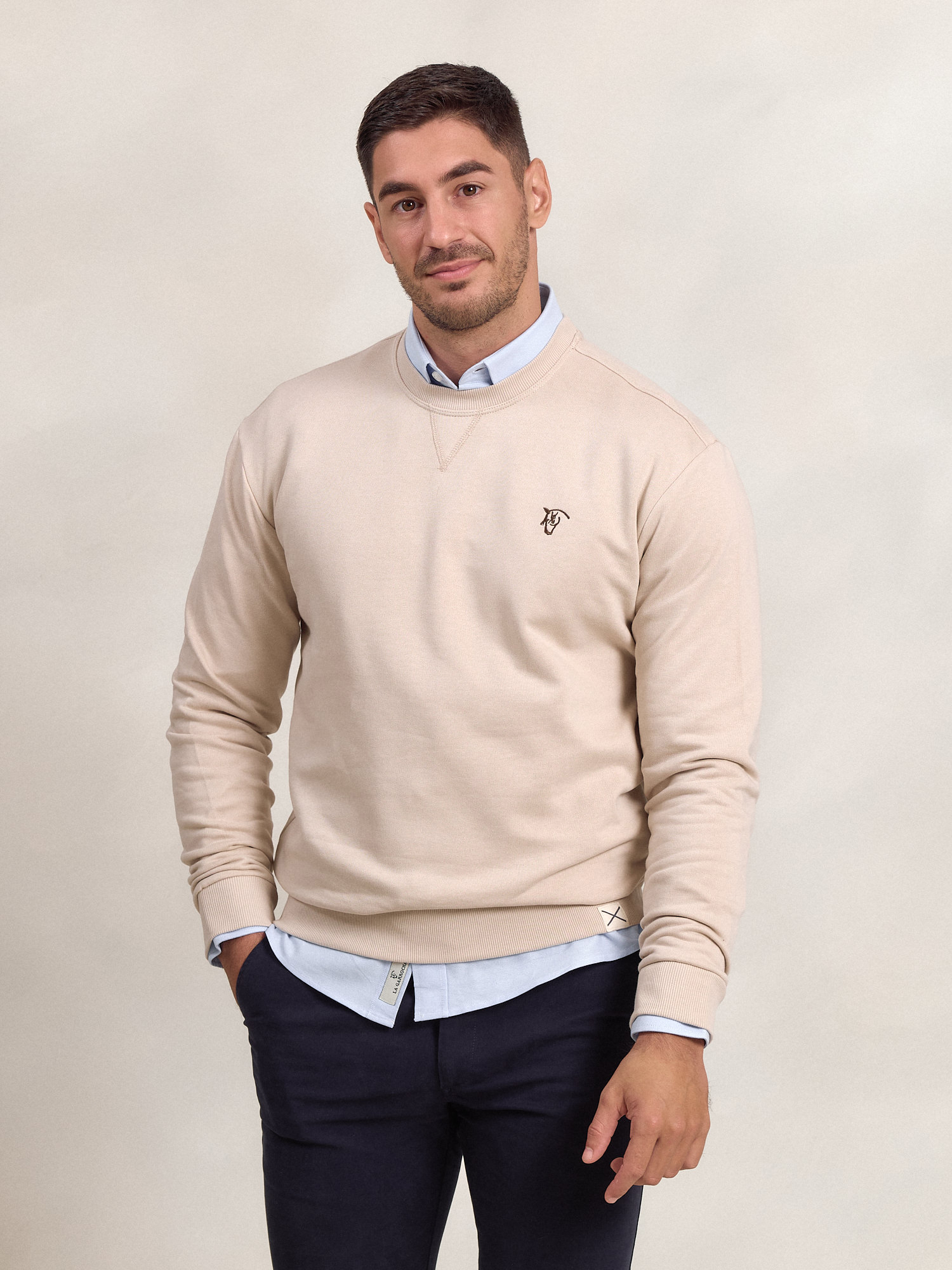 Basic Sweatshirt | Nude