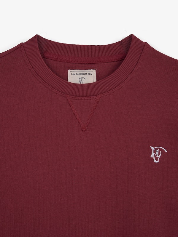 Sweat-shirt basique | Burgundy