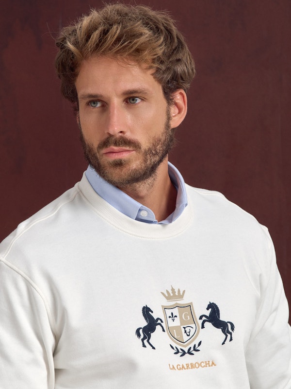 Sweat-shirt Emblème | Crudo